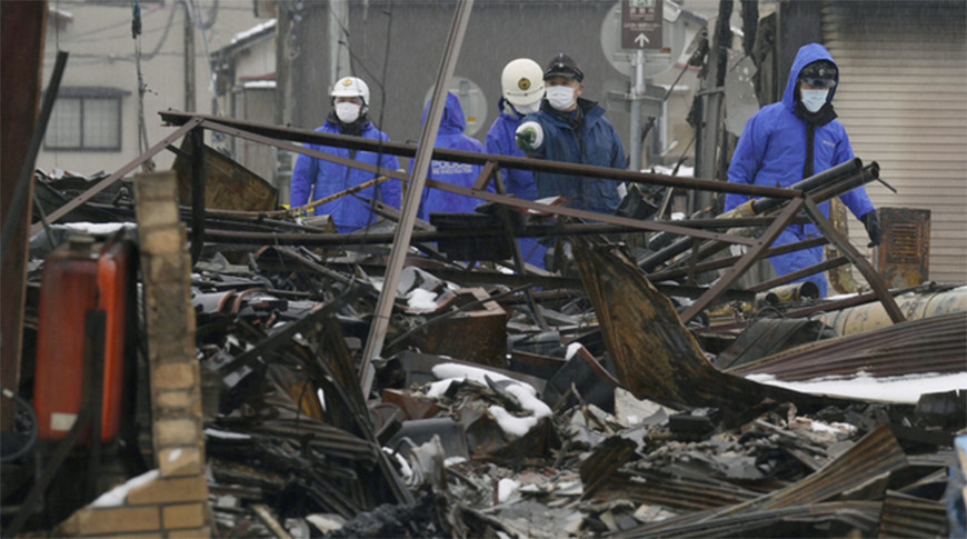Число жертв землетрясений в Японии увеличилось до 202