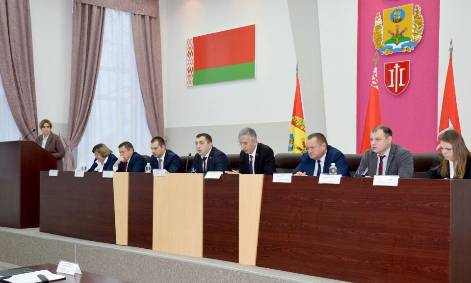 В Хотимске состоялось заседание районного исполнительного комитета и 68-й сессии районного Совета депутатов 