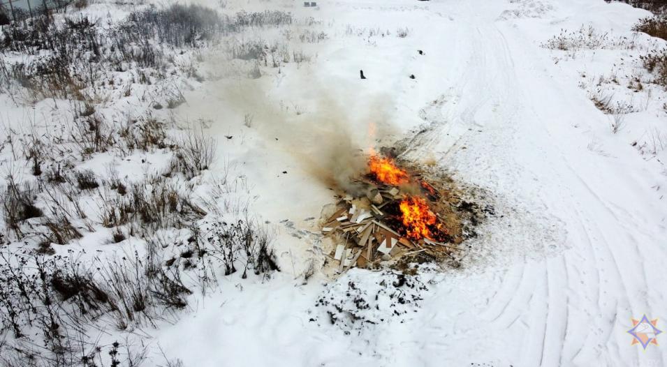 В Могилевском районе мужчина получил ожоги, сжигая мусор