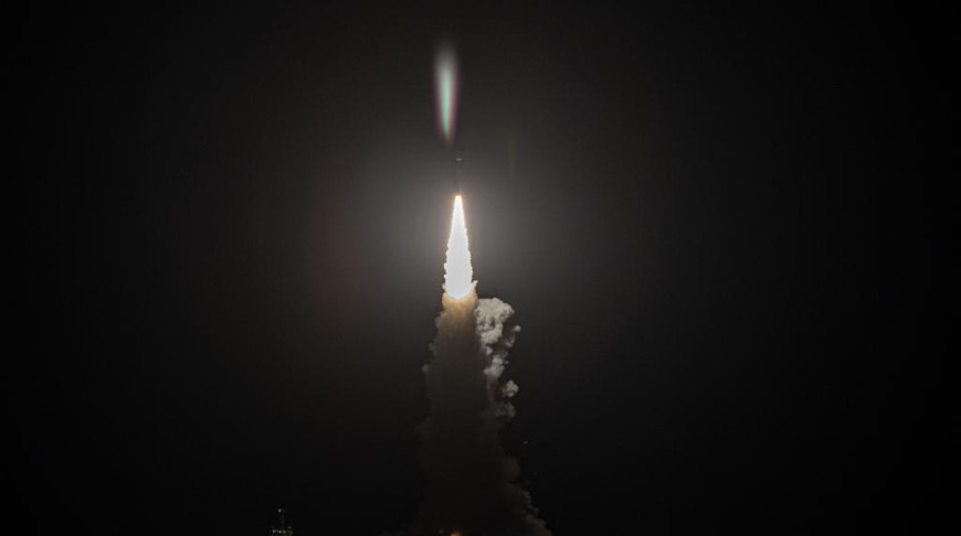 В Китае 11 спутников запустили на орбиту одной ракетой-носителем