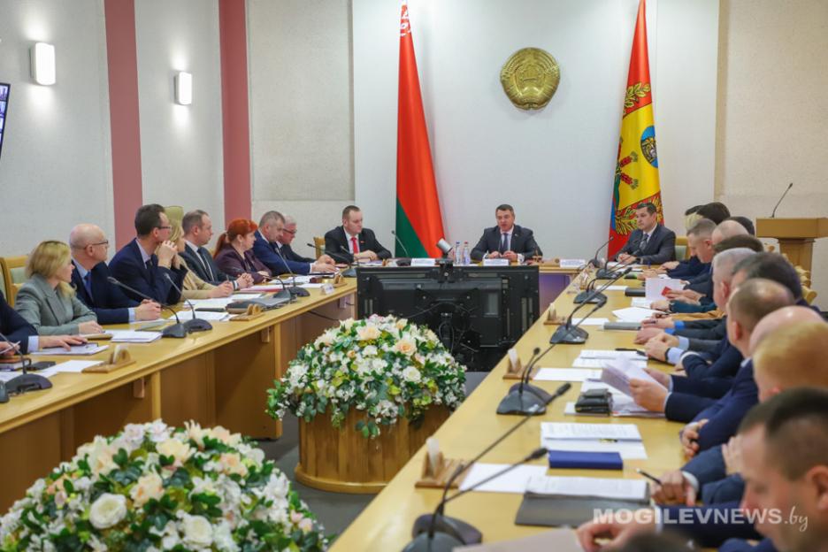 Количество делегатов ВНС от Могилевщины определили на сессии облсовета депутатов.