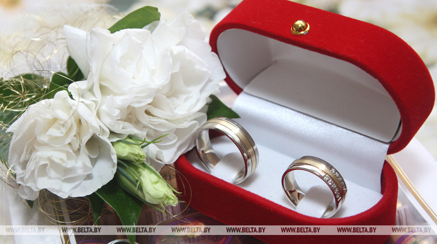 В прошлом году в Беларуси было заключено более 56 тыс. браков