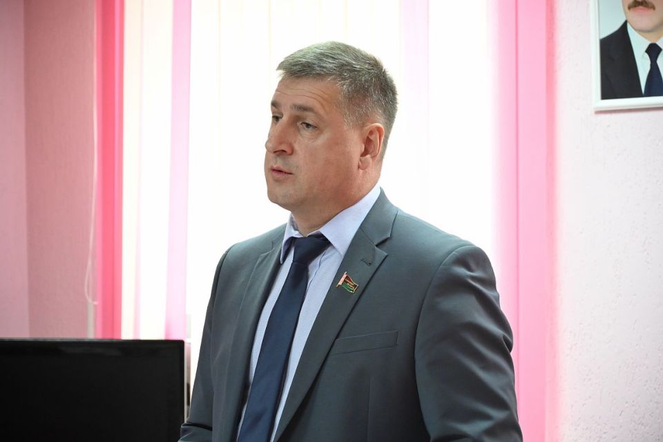 Депутат Палаты представителей Национального собрания Республики Беларусь Сергей Давыдов посетил Хотимск