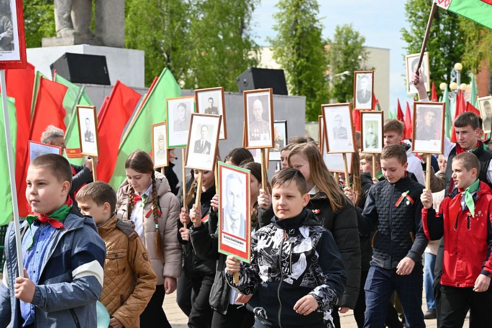 Уважаемые жители Хотимска и Хотимского района! 9 мая приглашаем всех желающих принять участие в акции “Беларусь помнит”