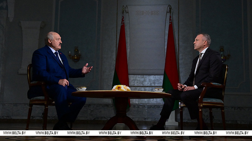 «Красные линии», Курск, беспилотники. О чем еще говорил Лукашенко в интервью для телеканала «Россия»