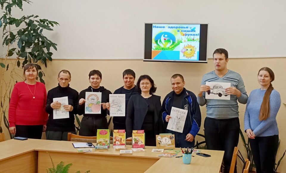 В центральной библиотеке прошел познавательный час «Путешествие в страну Здоровья»