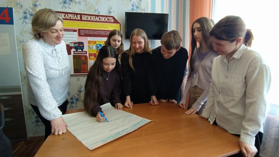 Для учащихся 9 классов СШ № 1 провели мероприятие «Скажи твердое «ДА» жизни!»