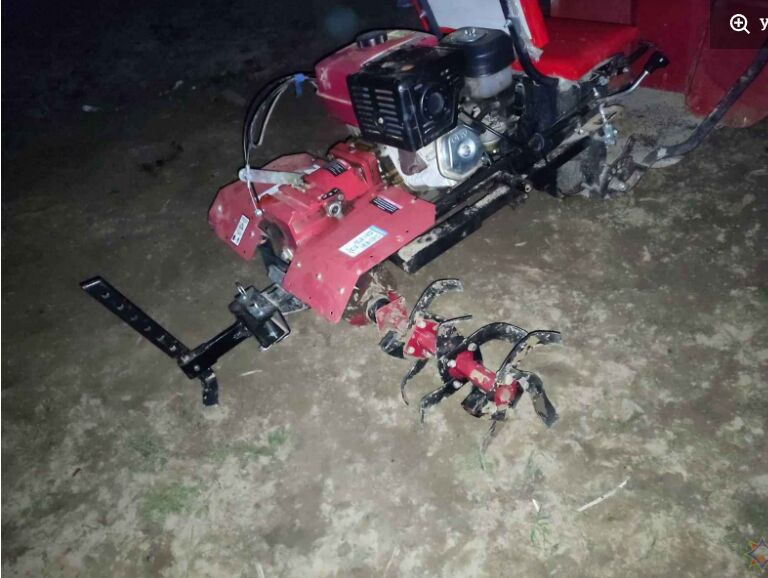 В Круглянском районе cпасатели освободили ногу пенсионера из мотокультиватора
