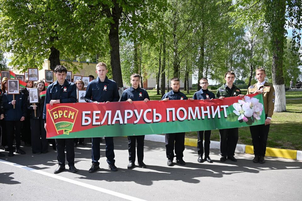 Приглашаем жителей Хотимщины присоединиться к торжественному шествию ко Дню Победы