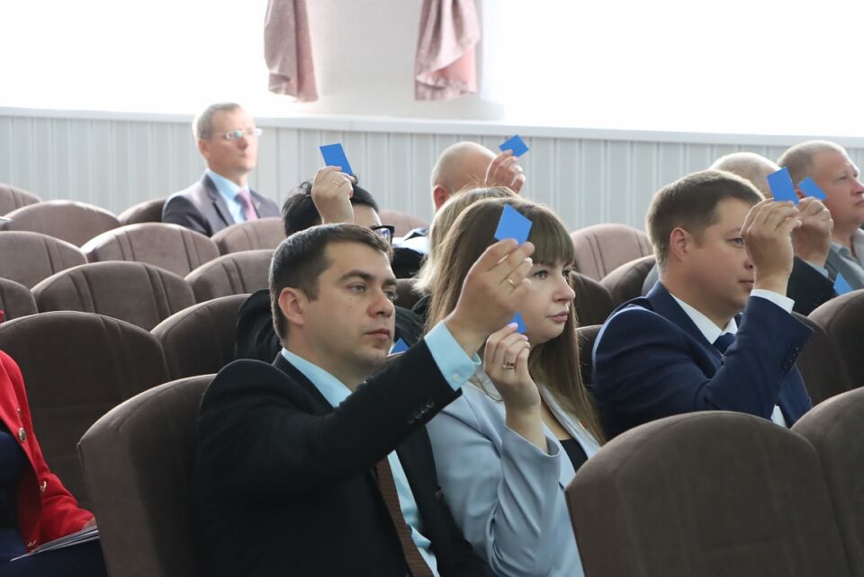 В Хотимске состоялась сессия районного Совета депутатов