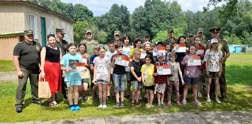 Как ребята отдыхают в детском лагере «Патриот»