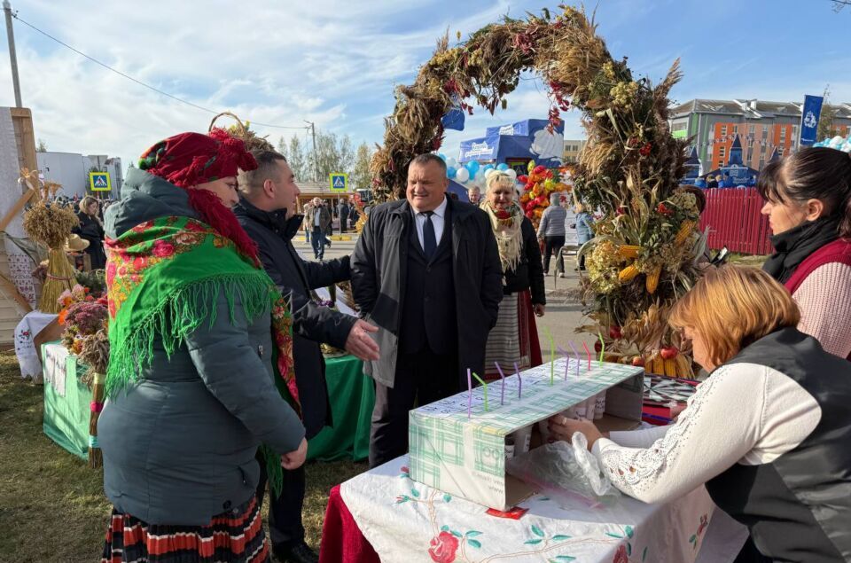 Фотофакт: хотимчане на «Дажынках-2025»