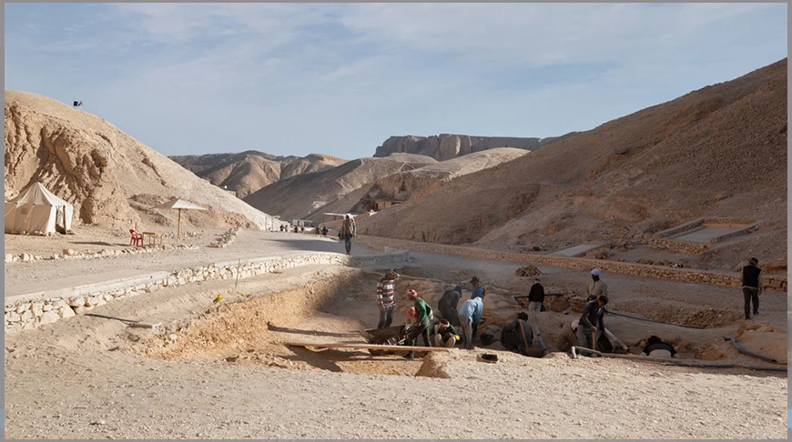 Остатки редкого храма Солнца нашли археологи в Египте