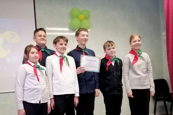 «Большая пионерская игра» прошла в Хотимске