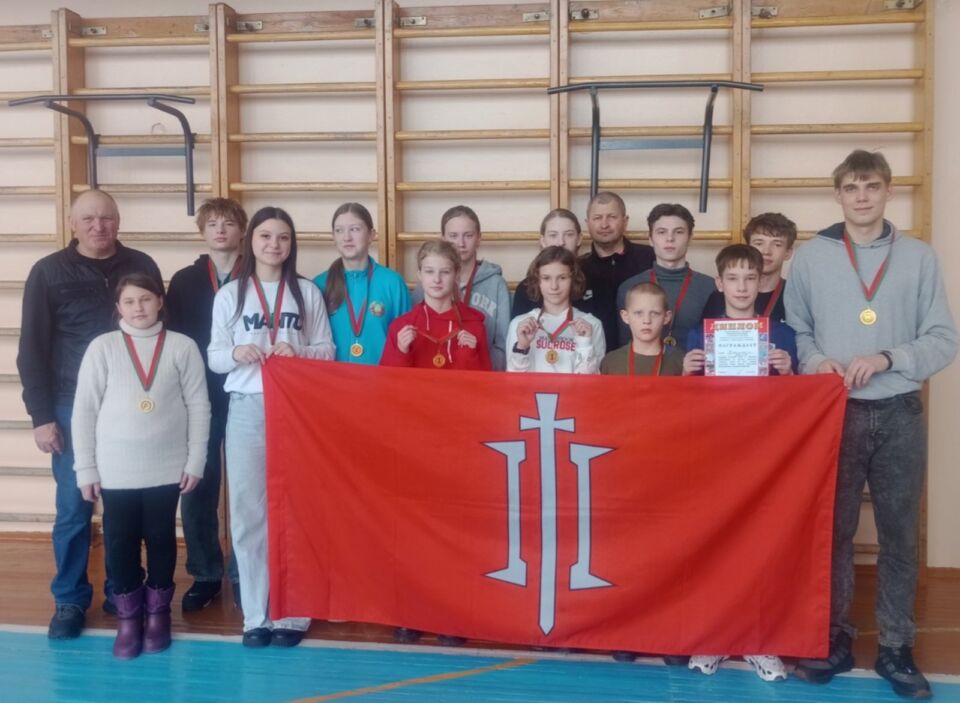 Команда Хотимского района заняла 1-ое место по зимнему многоборью «Здоровье»