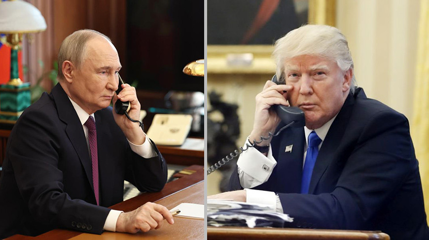 Путин провел телефонный разговор с Трампом