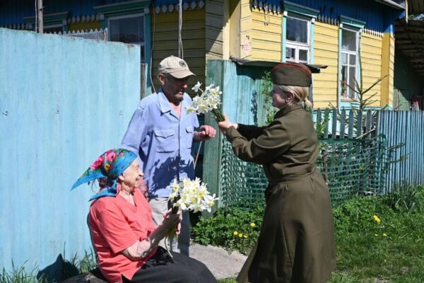 С вниманием к каждому: патриотическая акция в Хотимском районе