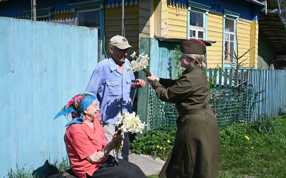С вниманием к каждому: патриотическая акция в Хотимском районе