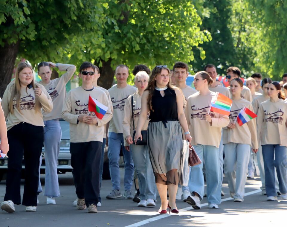 Сегодня в Хотимск прибыли участники Международного патриотического проекта «Мы верные потомки Отечества»