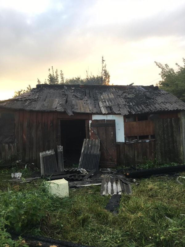 За семь месяцев в Хотимском районе произошло 12 пожаров