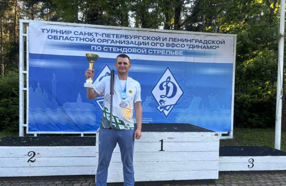 Андрей Тамуленис подтвердил высокий класс на турнире по стендовой стрельбе