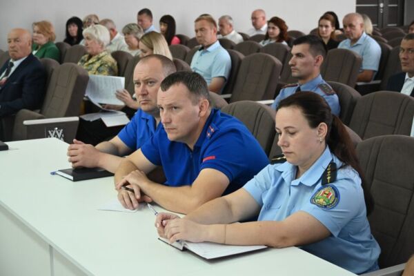 Как работают общественные пункты охраны правопорядка? Итоги полугодия обсудили на заседании райисполкома