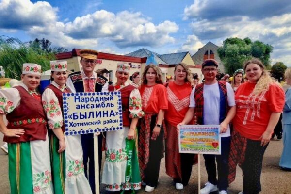 Песня Хотимщины звучит на весь регион
