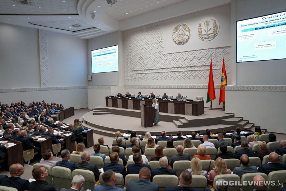 В Могилевском облисполкоме подвели итоги за первое полугодие 2026 года