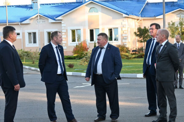 Министр энергетики посетил с рабочим визитом Хотимский район
