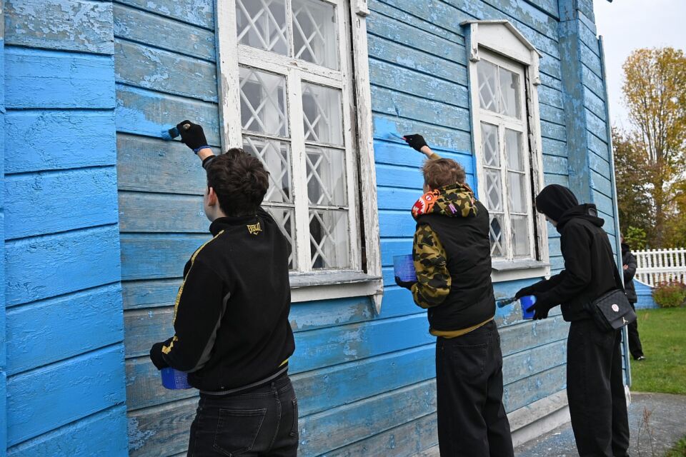 «Пока мы вместе — святыни живы»: на Хотимщине прошла акция по восстановлению храмов