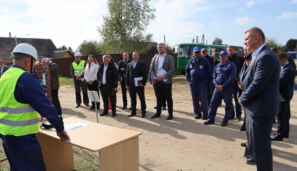 Хотимский участок водоканала принял семинар по охране труда