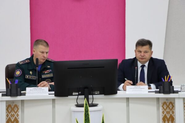 В Хотимском районе обсудили меры по укреплению пожарной безопасности