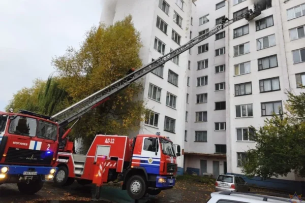 В Могилеве горело общежитие